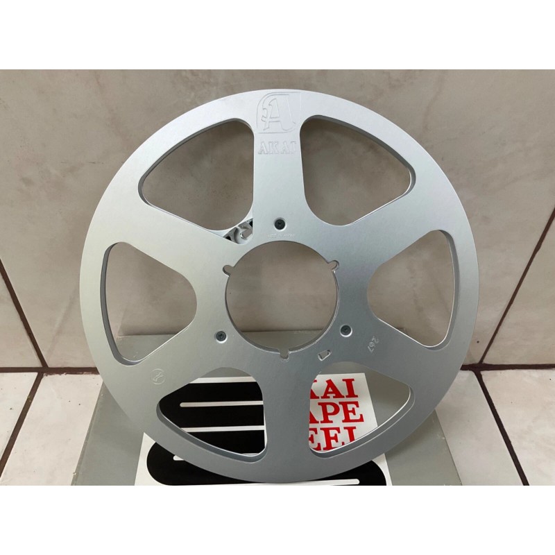Akai 267 vintage 10.5" Metal Reel to Reel 1/4" Tape