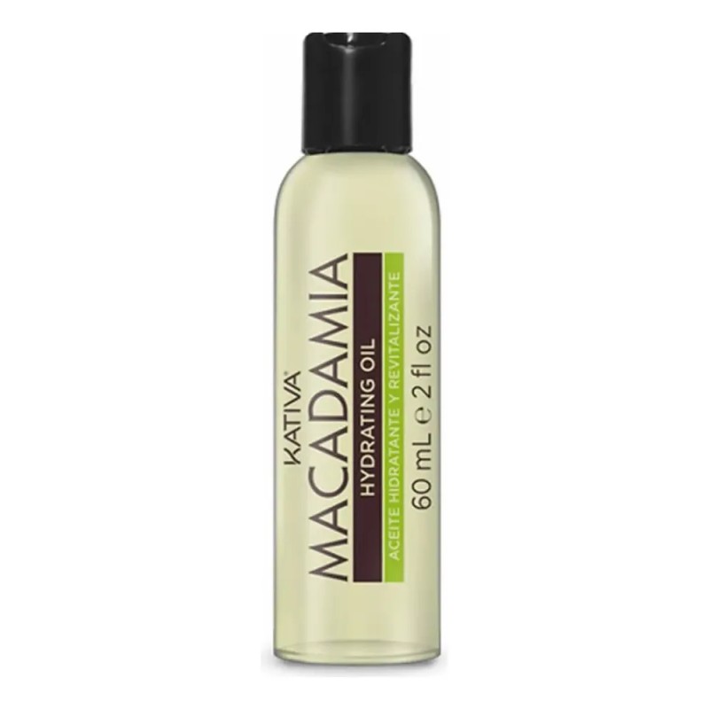 Kativa Macadamia Aceite Tratamiento Cabello Seco 60 ML