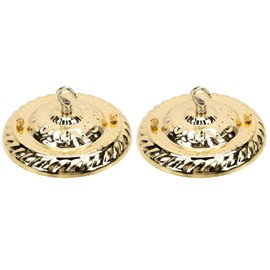 Hemobllo Chandelier Ceiling Hook - 2 Pcs 6 Inch Ceiling Rose Hook Plate Heavy Duty Chandelier Ceiling Plate Metal Ceiling Hook for Pendant Light Fittings Chandeliers