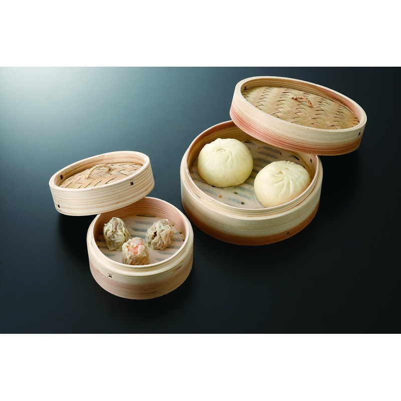 Takenosei 19006A Chinese Seiro Diameter 9.4 inches (24 cm) Lid