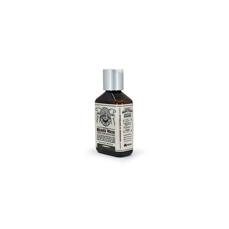 The Bearded Chap Original Brawny Beard Wash, 100 milliliters