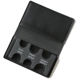 Arcade Mini Wallet, Genuine Leather, Men's, Women's, Compact Wallet, Coin Case, Coin Catcher, Coin Holder, Leather, Coin Purse, Present, Father's Day, Black