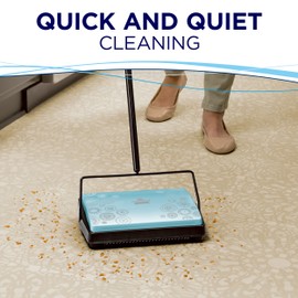 BISSELL Refresh Manual Sweeper - Pirouette, 2199,Blue