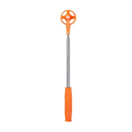 Jiakalamo Golf Ball Retriever, Portable Telescopic Scoop Saver Pick Up Golf Ball Grabber Pick Up with Locking Clip(Orange/80inchs)