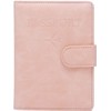 Cartera para pasaporte con bloqueo RFID Lumbor37 – Hebilla magnética,