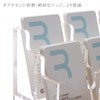 SANRUI Acrylic Business Card Stand Business Card Holder Card Case