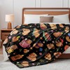 NieNeaNia Capybara Blanket Gifts Warm Flannel Capybara Themed Throw Blanket