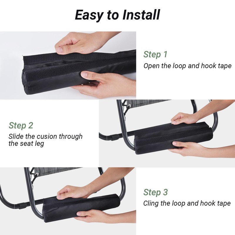 Wiojtry Footrest Cushion for Anti Gravity Folding Recliner, Zero Gravity