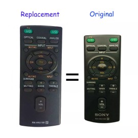 Unbranded Replaced Sound Bar Remote RM-ANU159 For Sony HT-CT60/C SA-CT60 SS-WCT60 HT-CT60