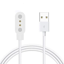 Blueshaweu Magnetic Charger Compatible with Iowodo R1 Smart Watch Magnetic Charger USB 3.3M Compatible with Iowodo R1/FeipuQu 1.47"/Blackview R1 Smartwatch (Black)