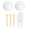 Mini PU Golf Ball Bag Pouch Holder with Golf Ball