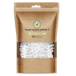 Doctors Scientific- Suplemento Vegano de Algas Omega 3 DSO 180 Cpsulas Alternativa a Aceite de Pescado a Base de Plantas EPA y DHA Su                 