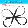 LANYINDI 2 Pcs 26CM/10Inch Plastic Tire Anti-Slip Strip for Ride-On