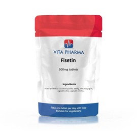 VITA PHARMA Fisetin 500mg 365 Tablets