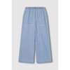 JAJU [JAJU] Women's Relaxed Fit Wide Denim Pants_Light Blue