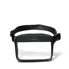 Baggallini Clear Stadium Belt Bag Fanny Pack - Clear Crossbody Belt Bag Stadium Approved - Clear Stadium Bag Purse