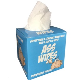 Sweaty Ass Wipes - Funny Valentines Gifts for Men Him Novelty Joke Prank Gag Birthday Gifts for Boyfriend Dad