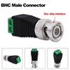 YARCHONN BNC 2 Pin Lötlose Steckverbinder Schraube Anschlussblock Adapter Video