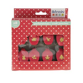 Kit 8 perforators Christmas