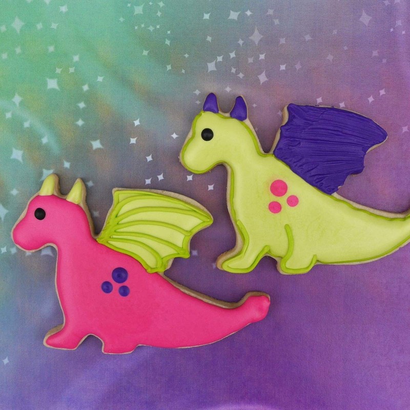 Dragon Cookie Cutter - Stainless Steel by Sweet Cookie Crumbs