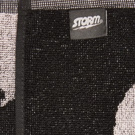 Storm Bowling Products Woven Towel- Grey/Black