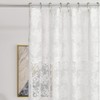 YJ YANJUN White Lace Shower Curtain - Victorian Shower Curtain