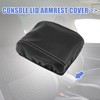 X AUTOHAUX Car Center Console Lid Armrest Seat Box Cover