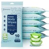 60 XL Shower Wipes – Body Wipes for Adults Bathing