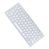 78 Keys Spanish Wireless Bluetooth Keyboard Thin Lightweight Silent Spanish
