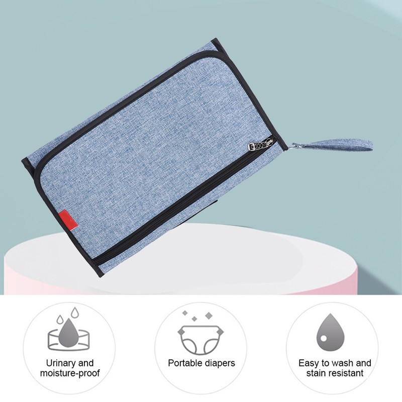 Baby Diaper Changing Pad Portable Multifunctional Travel Changing Mat Station