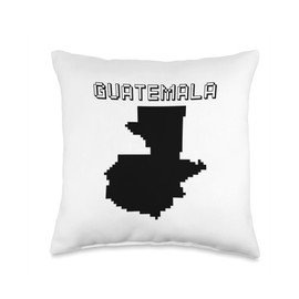 Guatemala Chapin Quetzal Guate Women Antigua Tikal Retro 502 Throw Pillow