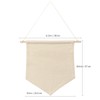 Vosarea Wall Display Banner,Blank Cotton Canvas Banner, Enamel Pin Banner,Lapel
