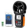 Handheld Anemometer Wireless Bluetooth Anemometer, AP-007APP Wind Speed Meter Measure