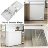 safycaby 2 PCS Freezer Plastic Hinges Small Chest Freezer Hinges