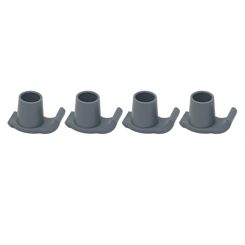 4 Pcs Walker Glide Skis Rubber Universal Walker Ski Glides