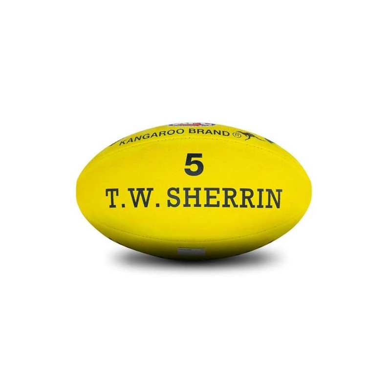 Sherrin KB All Surface Training Football, Yellow, Size 5