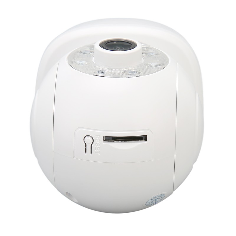 WiFi Security Camera 1080P Night Vision Motion Detection E27 Screw