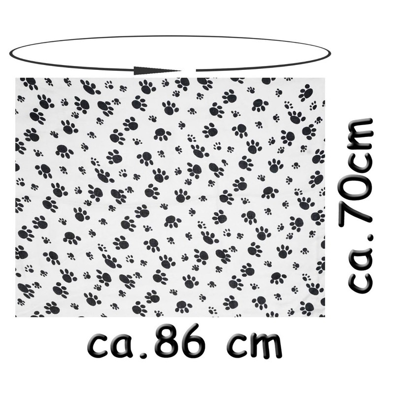 Soul-Cats Light Paw Scarf Scarf Grey White Pink Black, White