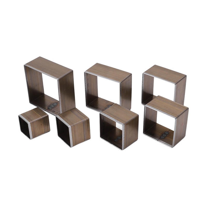 7Pcs Hollow Punch Cutter Squared Design High Carbon Steel Multipurpose