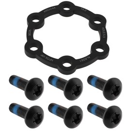 eMagTech 4mm Hub Brake Disc Spacer with Screws Aluminum Alloy Suitable for Most Mountain Bikes