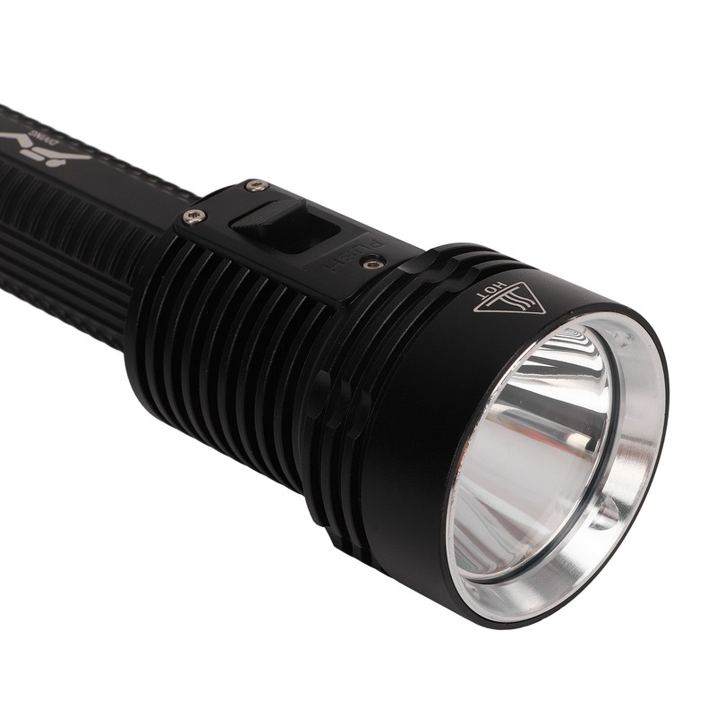 T40 Diving Flashlight Magnetron Switch Strong Light Dive Torch IPX8
