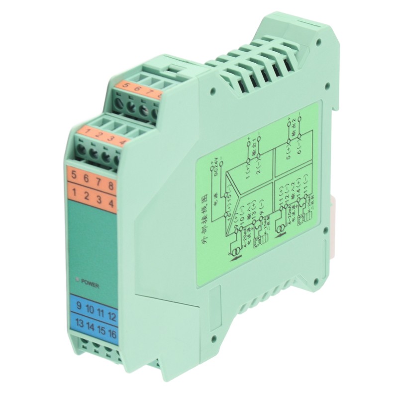 Current Signal Isolator 2 in 2 Out Signal Transmitter DC