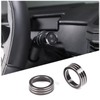 PIUGILH Headlight Switch Button Ring Cover Suitable for INEOS Grenadier