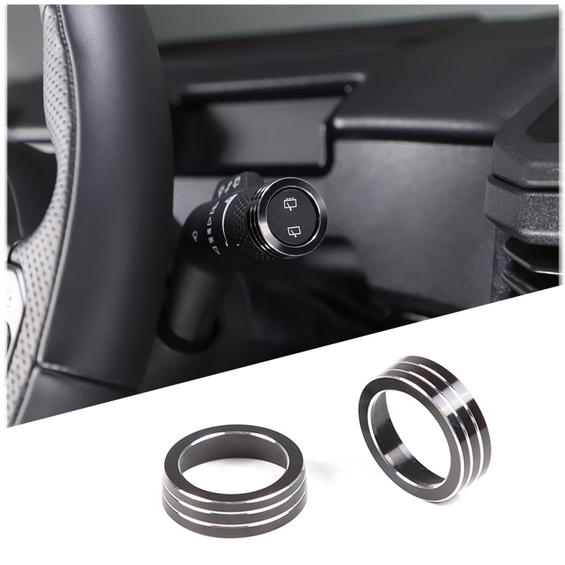 PIUGILH Headlight Switch Button Ring Cover Suitable for INEOS Grenadier