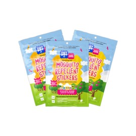 NATPAT Buzz Patch Mosquito Patch Stickers for Kids (3 pack, 180 stickers) - The Original All Natural Citronella Essential Oil Insect Patch, Plant Based Ingredients, Non-Toxic, DEET Free, for Toddlers,