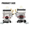 Hoypeyfiy Carb Carburettor, 10mm 2 Stroke Carburetor Carb Kit, Carburetor