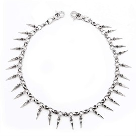 UNIQSUM Maltese Cross Sharp Sword wallet chain Biker Punk Key Jean stud chain SJ48