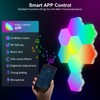 OJQ 8 Pack Hexagon Wall Light RGB Panel - Smart