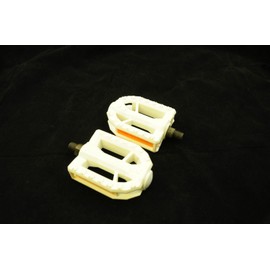 JUNIOR WHITE 1/2” PEDALS UNION HIGH QUALITY GERMAN MADE BARGAIN KIDS BIKE NOS