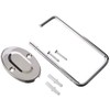 Chef Aid Toilet Roll Holder, Silver
